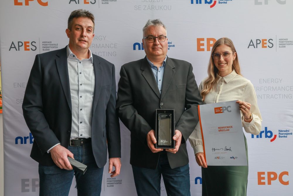 3. místo pro EPC projekt Nemocnice Břeclav